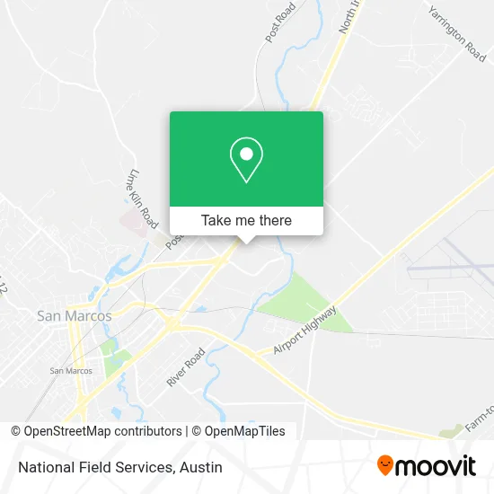 National Field Services map