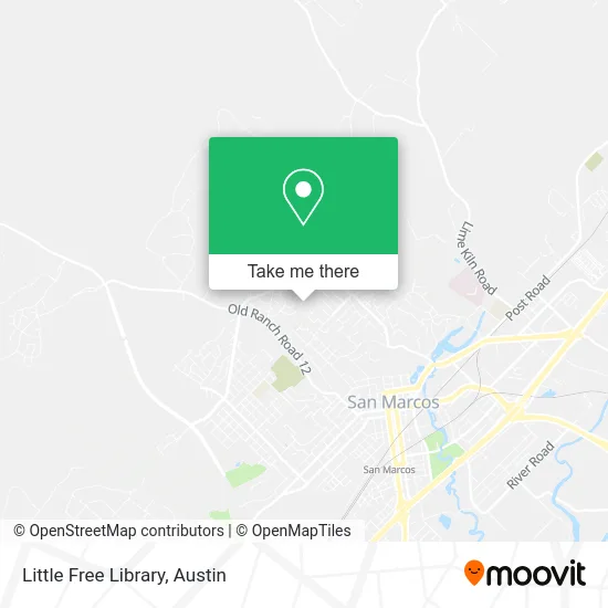 Little Free Library map