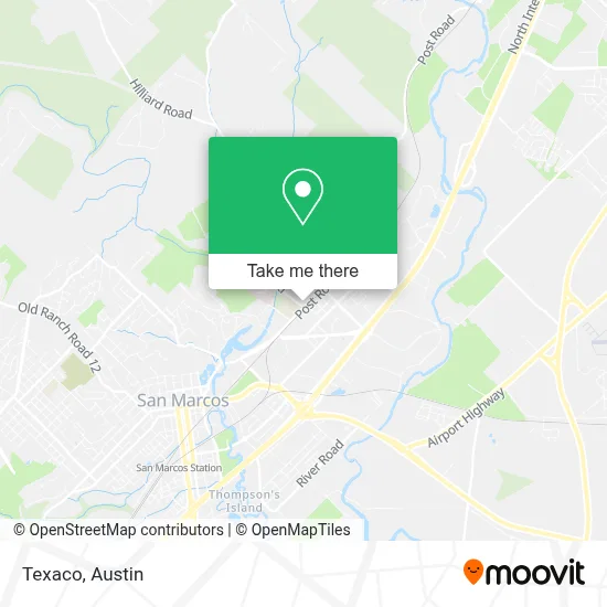 TEXACO map