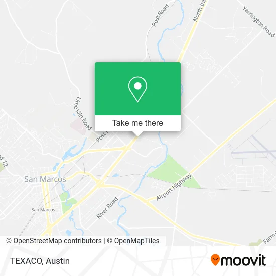 TEXACO map