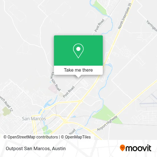 Outpost San Marcos map