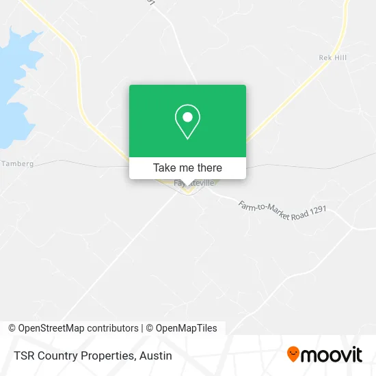 TSR Country Properties map
