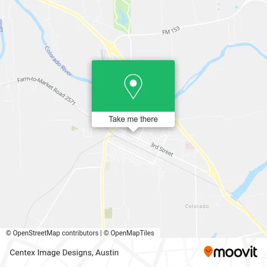 Centex Image Designs map