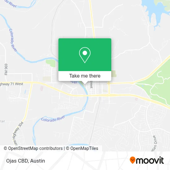 Ojas CBD map