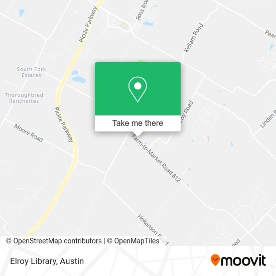 Elroy Library map