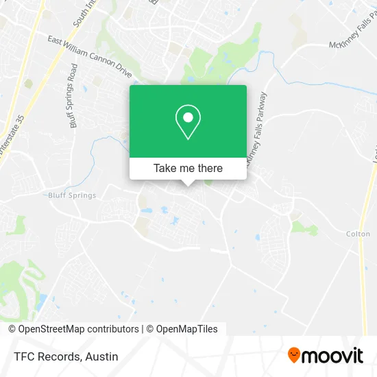 TFC Records map