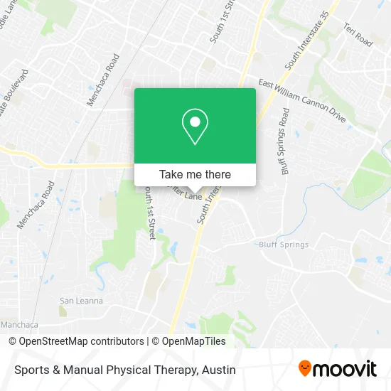 Sports & Manual Physical Therapy map