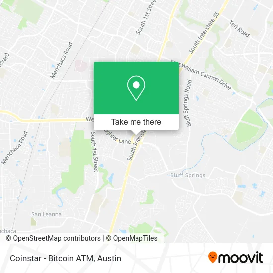 Coinstar - Bitcoin ATM map