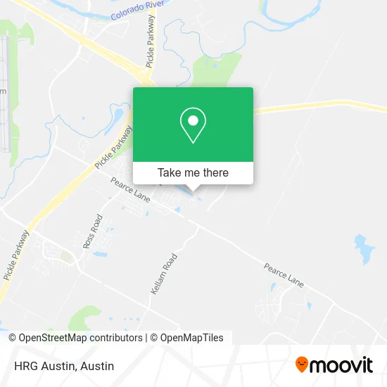 HRG Austin map