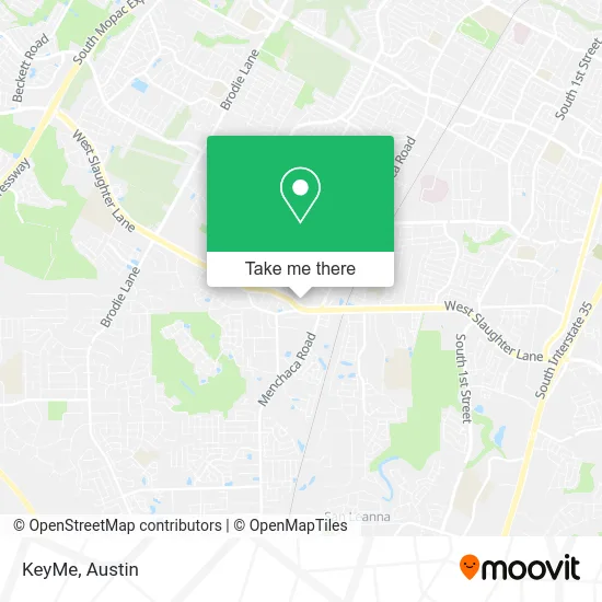KeyMe map