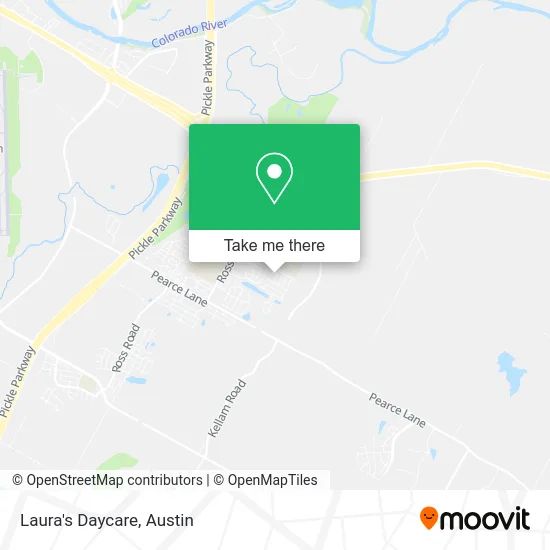 Laura's Daycare map