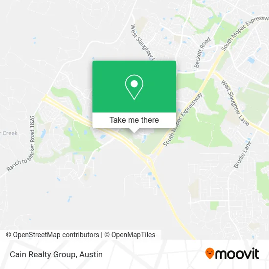 Cain Realty Group map