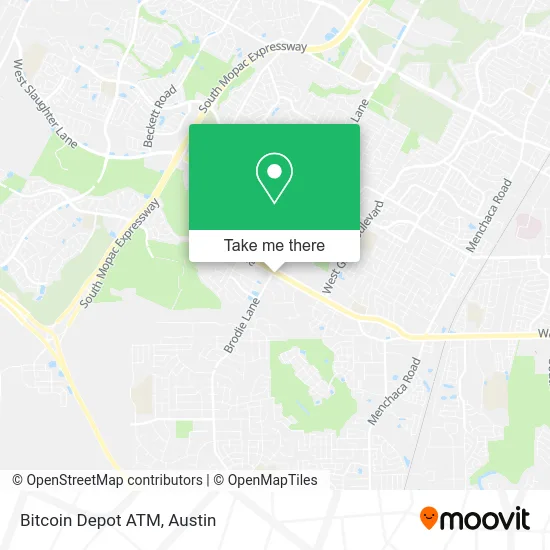 Bitcoin Depot ATM map