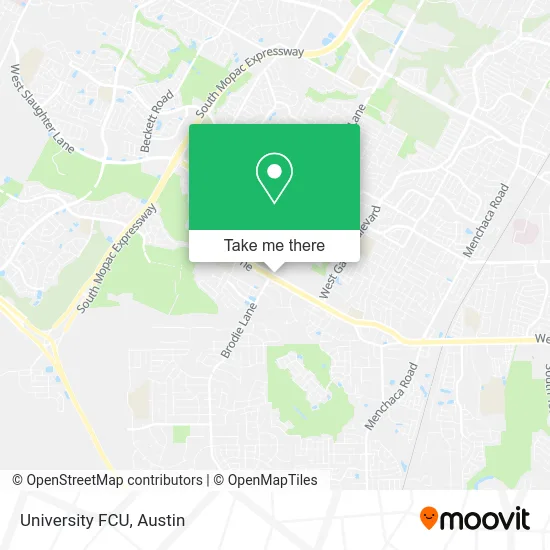 University FCU map