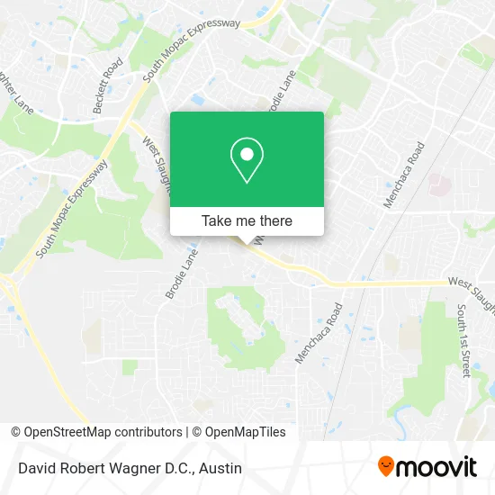 David Robert Wagner D.C. map