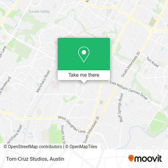 Mapa de Tom-Cruz Studios