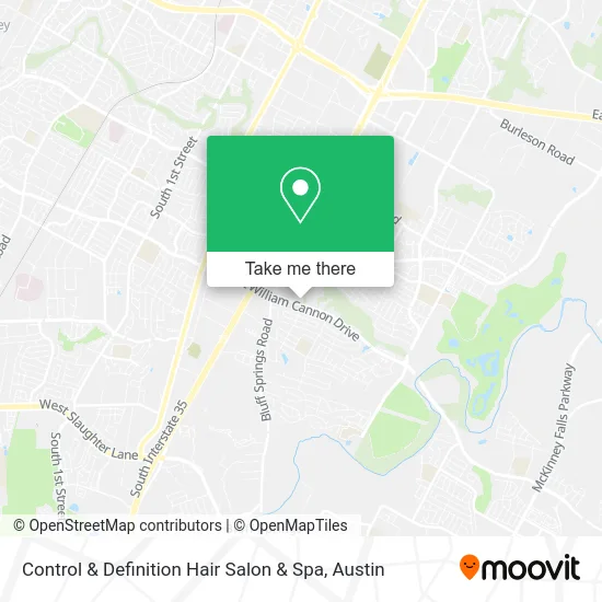 Control & Definition Hair Salon & Spa map