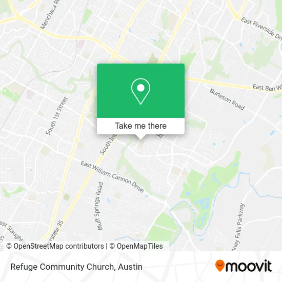 Refuge Community Church map
