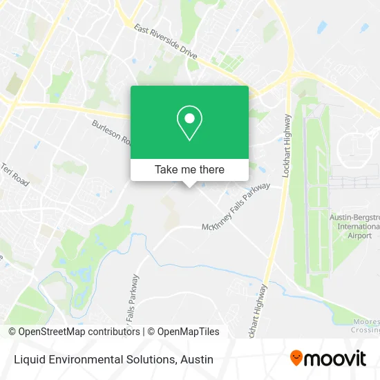 Liquid Environmental Solutions map