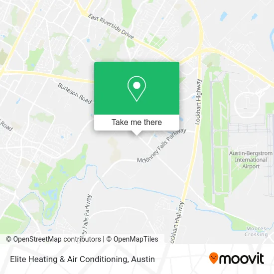 Mapa de Elite Heating & Air Conditioning