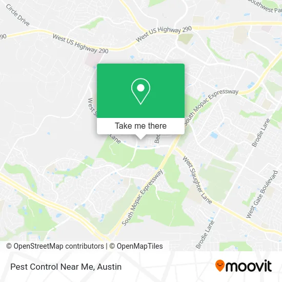 Pest Control Near Me map