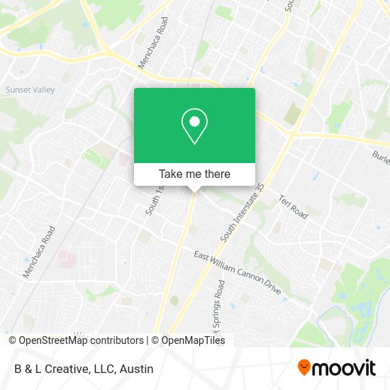 B & L Creative, LLC map