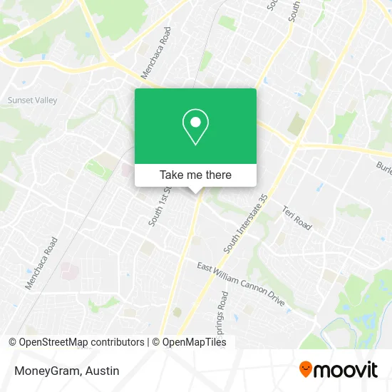 MoneyGram map