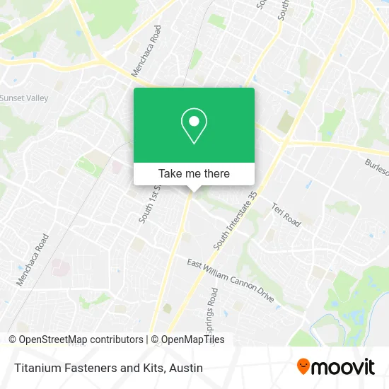 Titanium Fasteners and Kits map