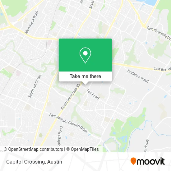 Capitol Crossing map