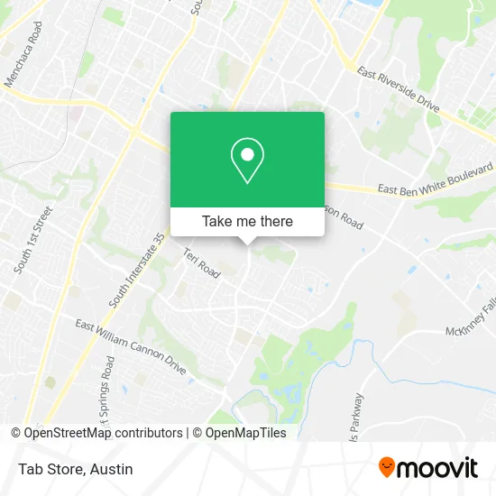 Tab Store map
