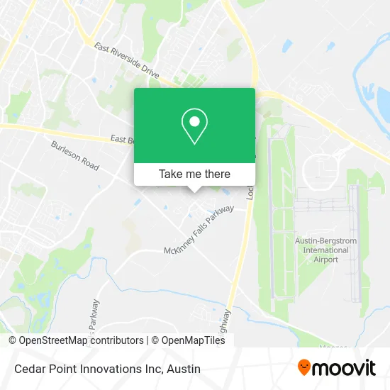 Cedar Point Innovations Inc map