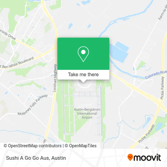 Sushi A Go Go Aus map