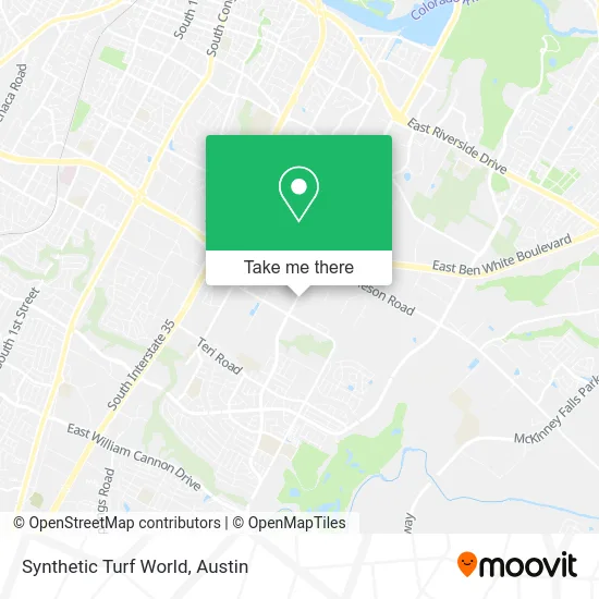 Synthetic Turf World map