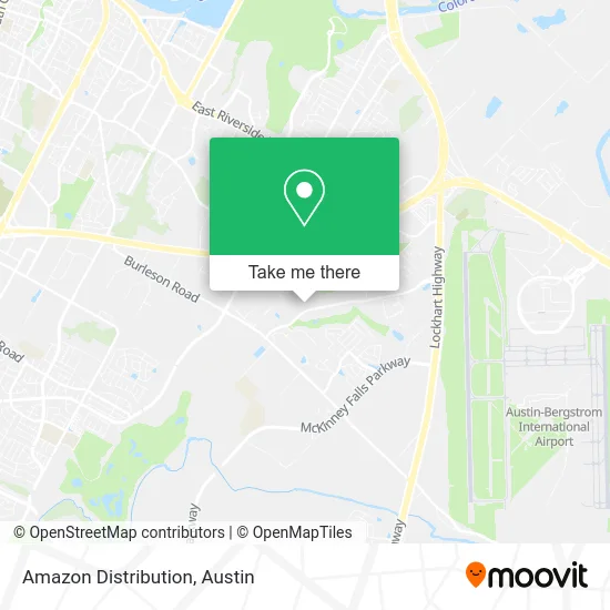 Amazon Distribution map