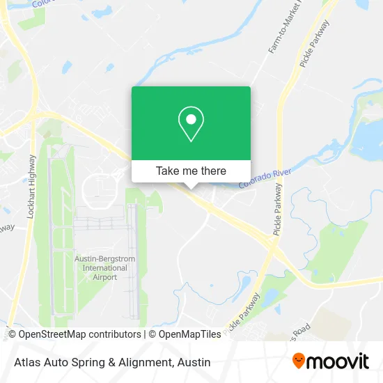 Atlas Auto Spring & Alignment map