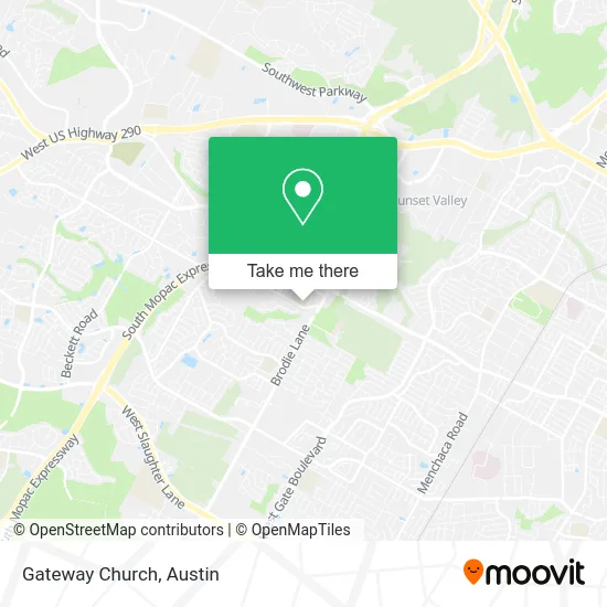 Gateway Church map