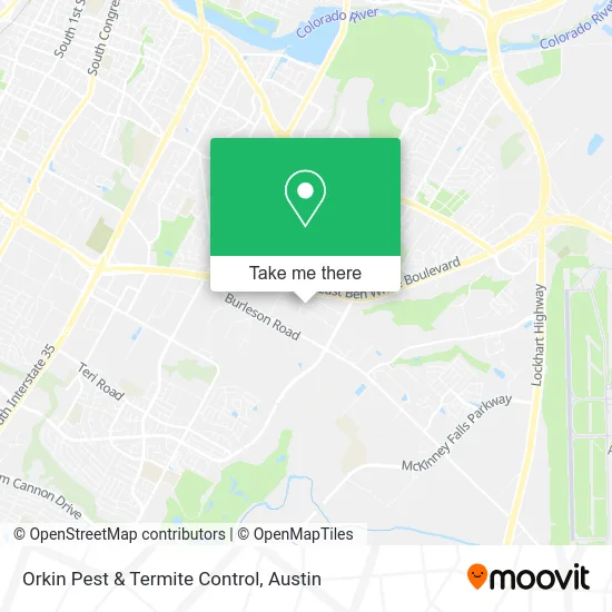 Orkin Pest & Termite Control map