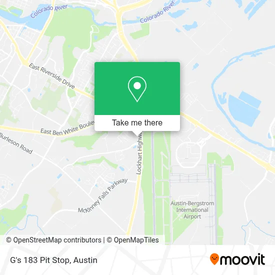 G's 183 Pit Stop map