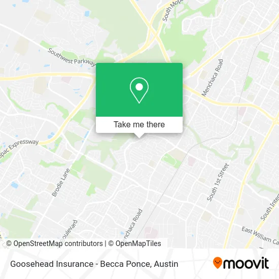 Goosehead Insurance - Becca Ponce map