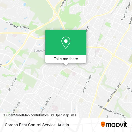 Corona Pest Control Service map