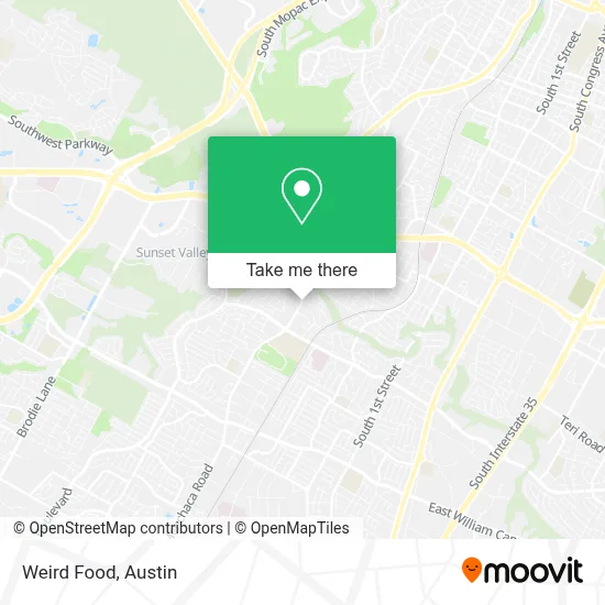 Weird Food map