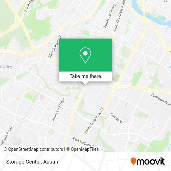 Mapa de Storage Center
