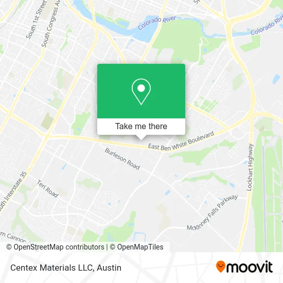 Centex Materials LLC map