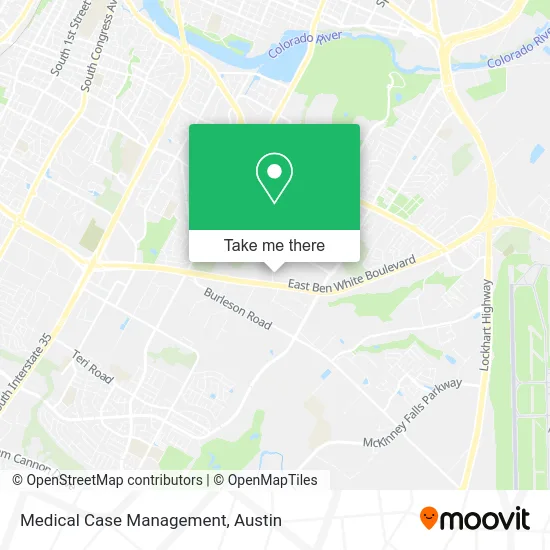Medical Case Management map