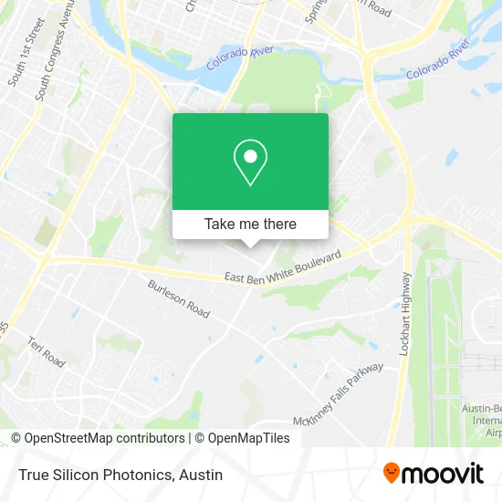 True Silicon Photonics map