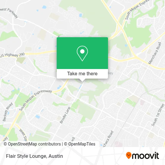 Flair Style Lounge map
