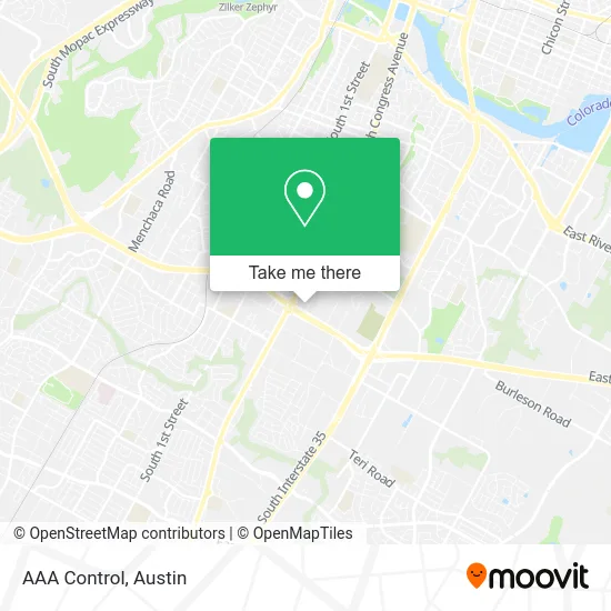 AAA Control map