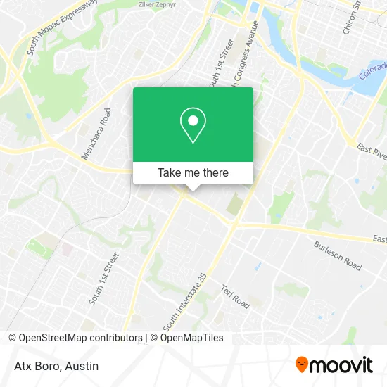 Atx Boro map