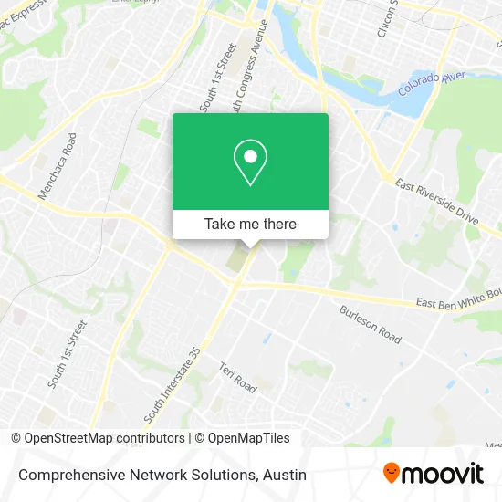 Comprehensive Network Solutions map