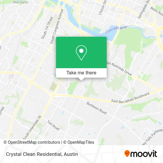 Crystal Clean Residential map